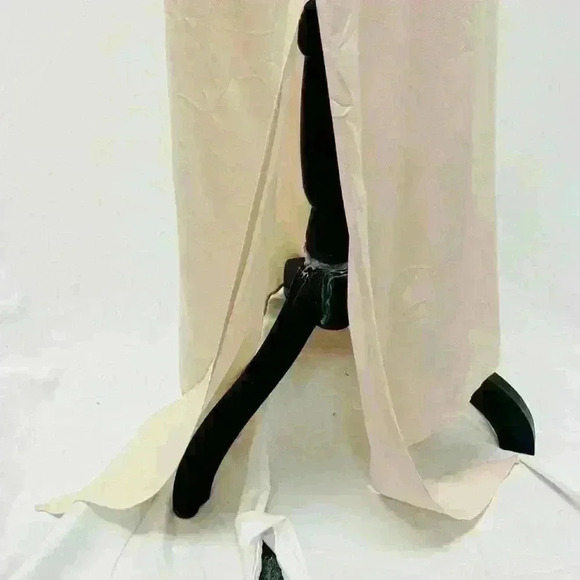 Rory Beca Blush Slip Maxi Dress in Size S with Adjustable Spaghetti Straps - Picture 7 of 8